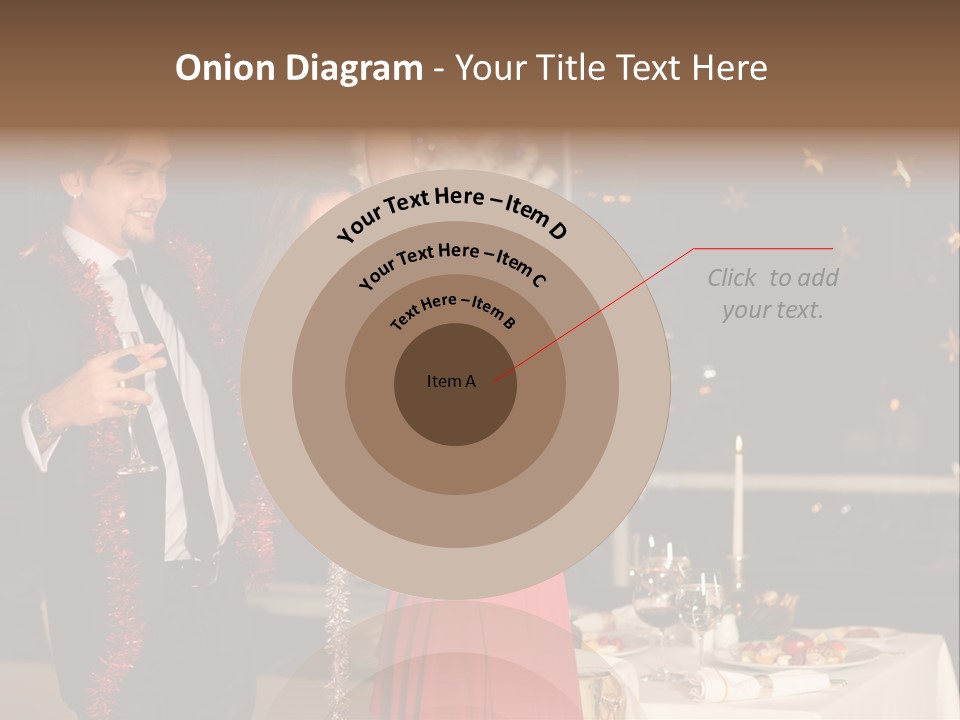 Christmas Party Dress PowerPoint Template