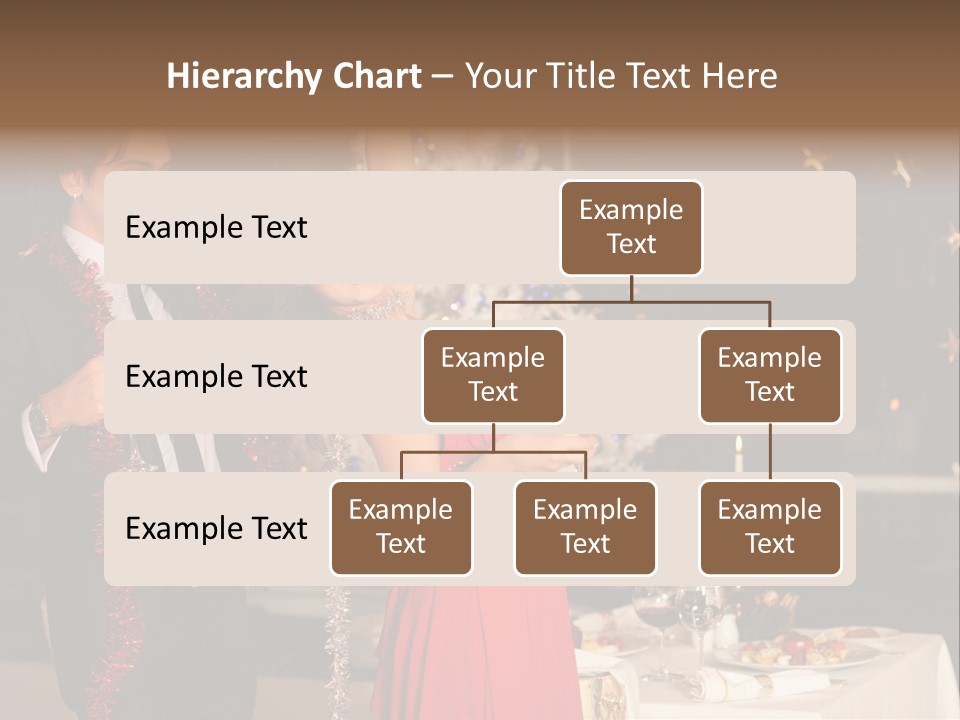 Christmas Party Dress PowerPoint Template