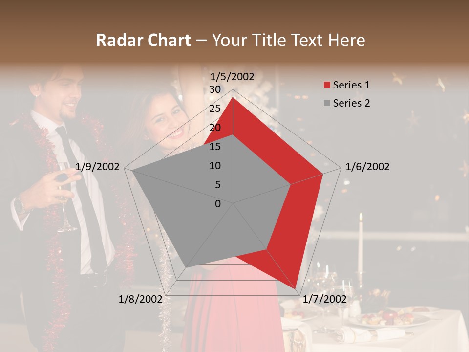 Christmas Party Dress PowerPoint Template
