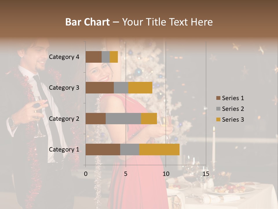 Christmas Party Dress PowerPoint Template