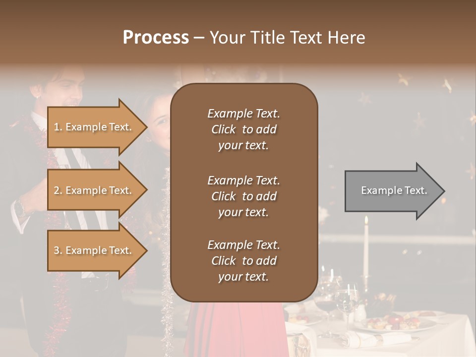 Christmas Party Dress PowerPoint Template