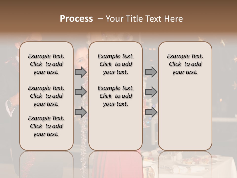 Christmas Party Dress PowerPoint Template