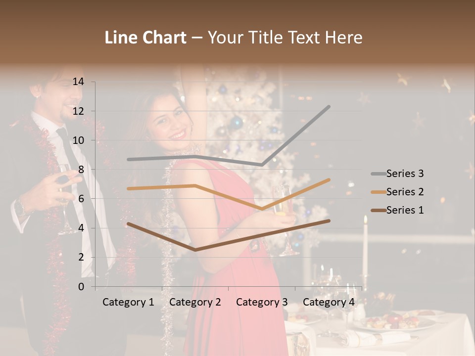 Christmas Party Dress PowerPoint Template