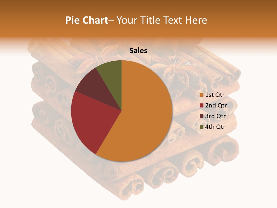 Gourmet Decoration Cinnamon PowerPoint Template