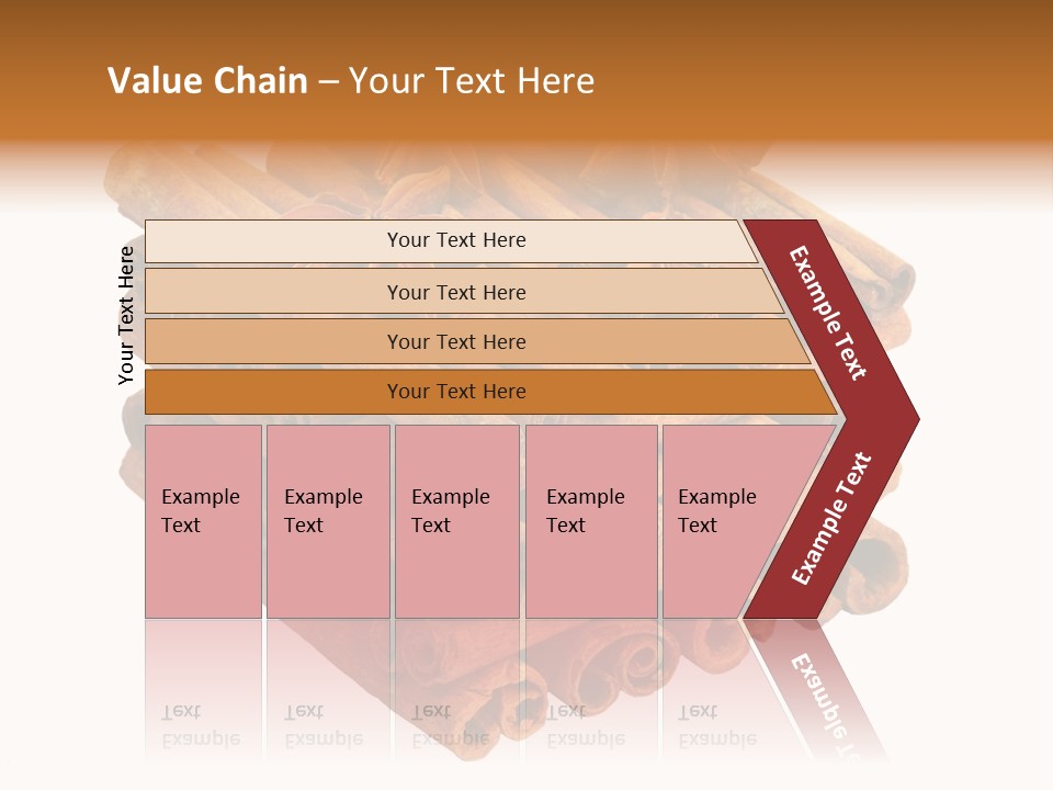 Gourmet Decoration Cinnamon PowerPoint Template