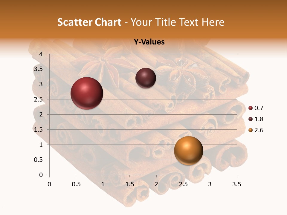 Gourmet Decoration Cinnamon PowerPoint Template