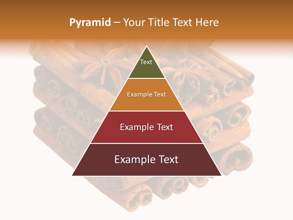 Gourmet Decoration Cinnamon PowerPoint Template
