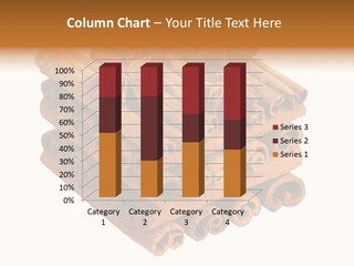 Gourmet Decoration Cinnamon PowerPoint Template