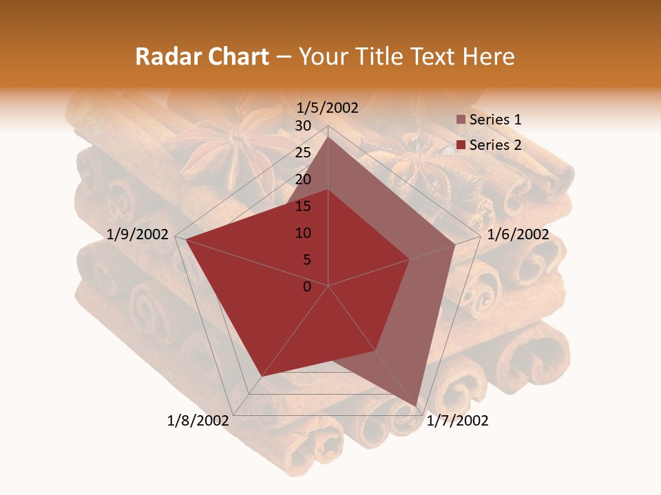 Gourmet Decoration Cinnamon PowerPoint Template