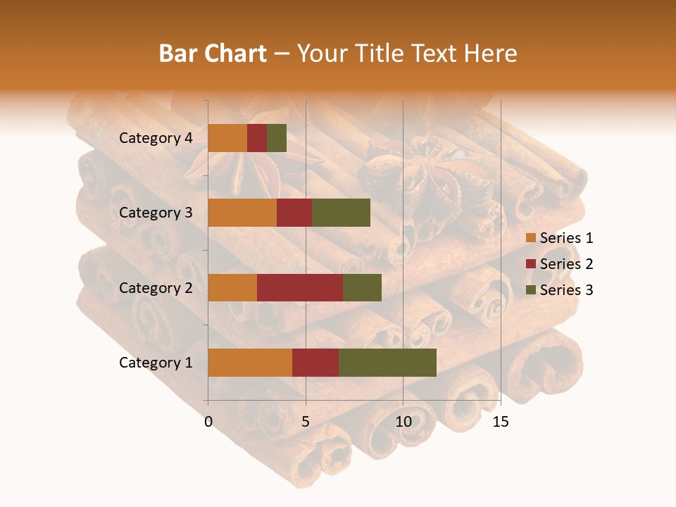 Gourmet Decoration Cinnamon PowerPoint Template