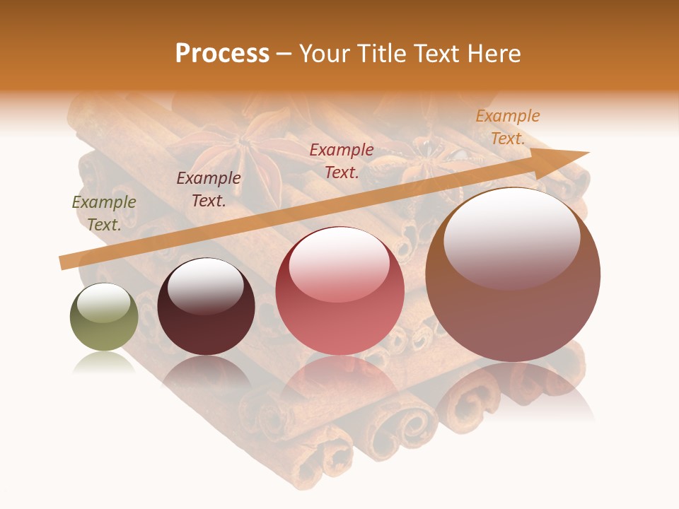 Gourmet Decoration Cinnamon PowerPoint Template