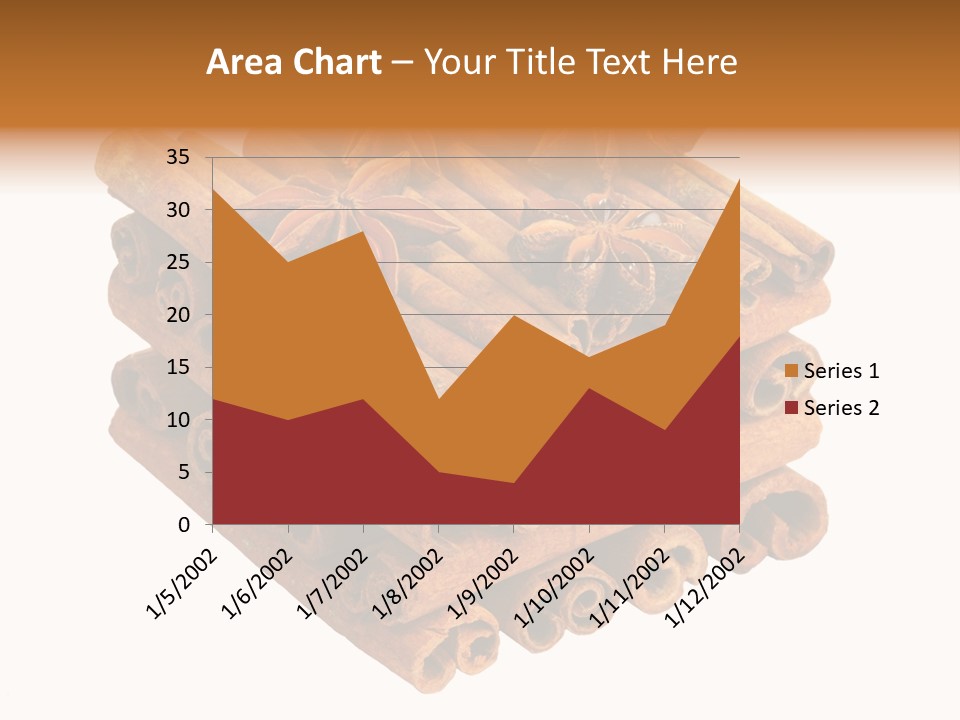 Gourmet Decoration Cinnamon PowerPoint Template