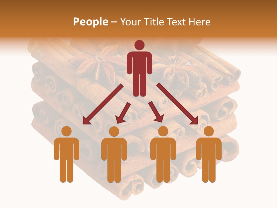 Gourmet Decoration Cinnamon PowerPoint Template