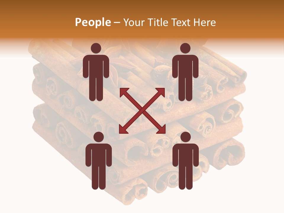 Gourmet Decoration Cinnamon PowerPoint Template