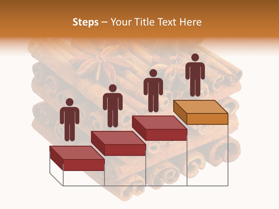 Gourmet Decoration Cinnamon PowerPoint Template