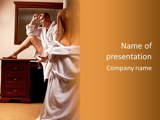 Man And Woman PowerPoint Template