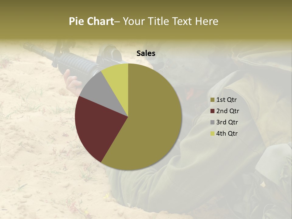 Duty Palestinians Conflict PowerPoint Template