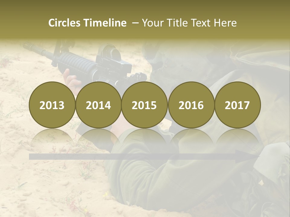 Duty Palestinians Conflict PowerPoint Template