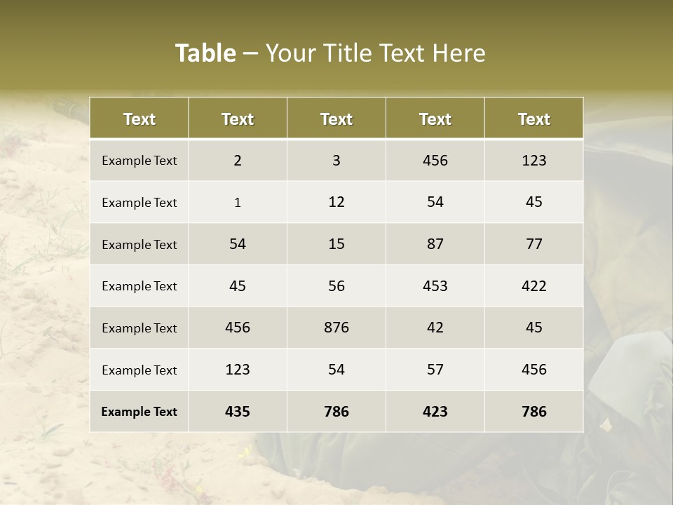 Duty Palestinians Conflict PowerPoint Template