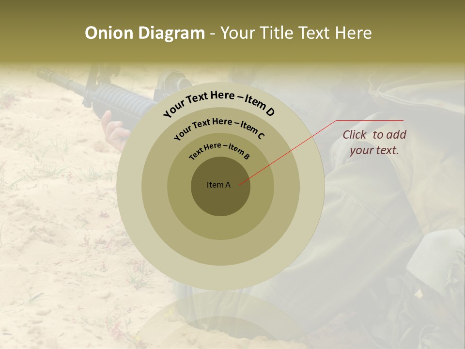 Duty Palestinians Conflict PowerPoint Template