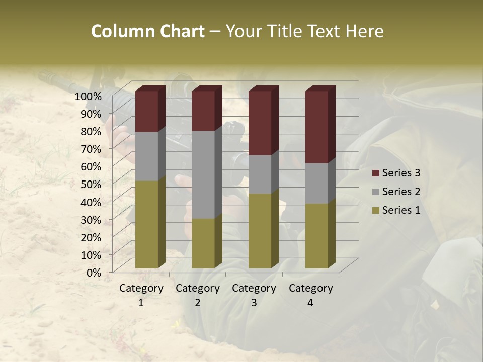 Duty Palestinians Conflict PowerPoint Template