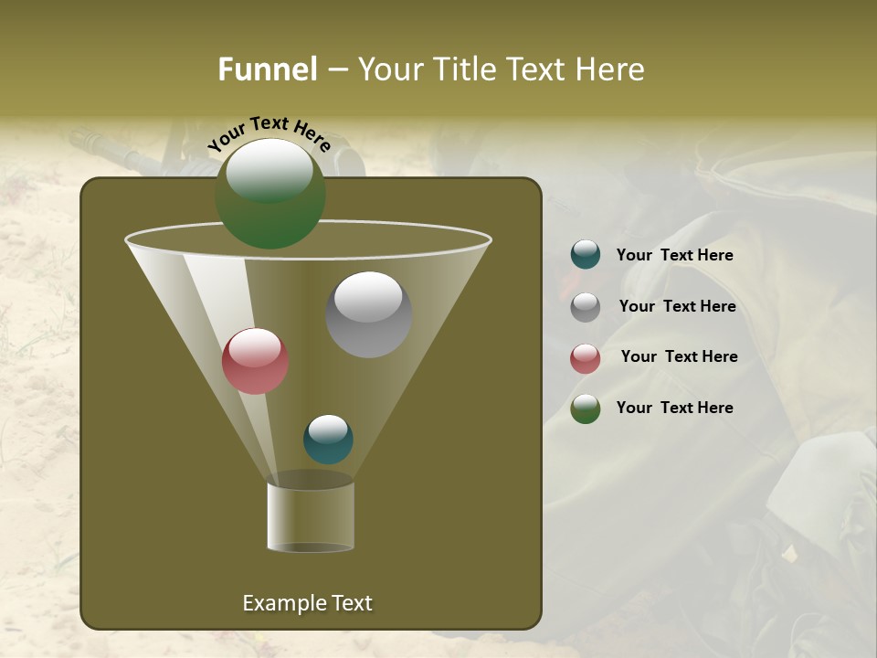 Duty Palestinians Conflict PowerPoint Template