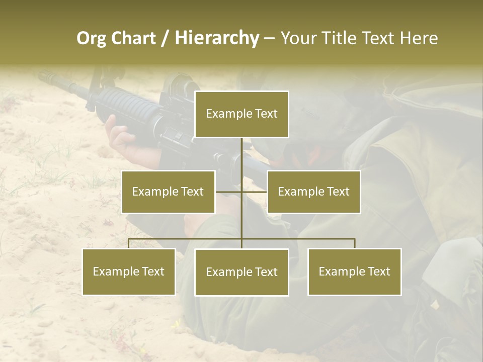 Duty Palestinians Conflict PowerPoint Template