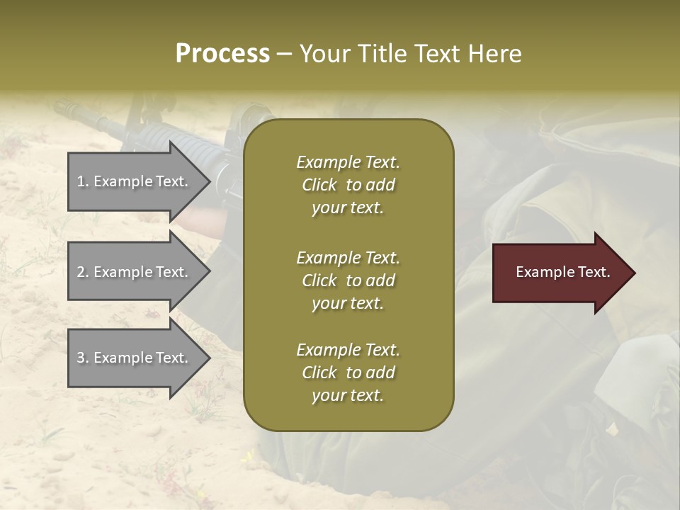 Duty Palestinians Conflict PowerPoint Template