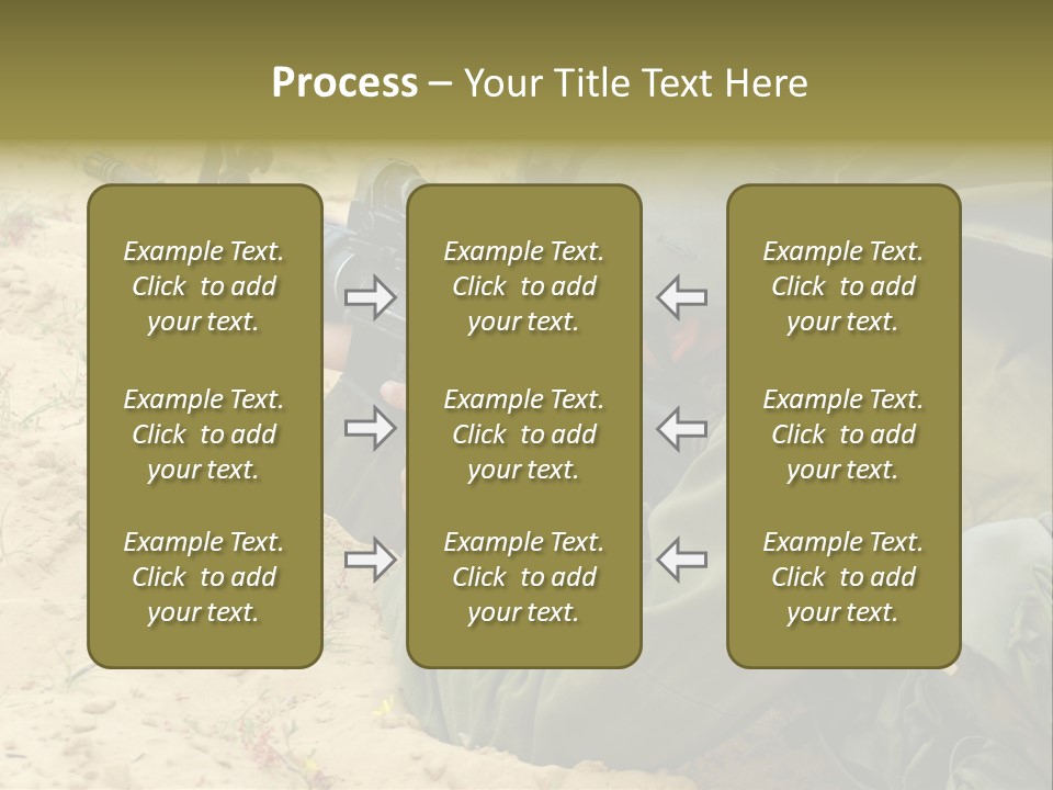 Duty Palestinians Conflict PowerPoint Template