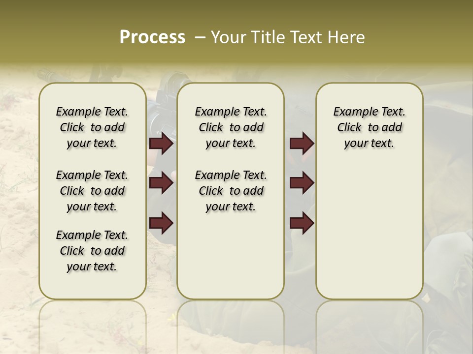 Duty Palestinians Conflict PowerPoint Template