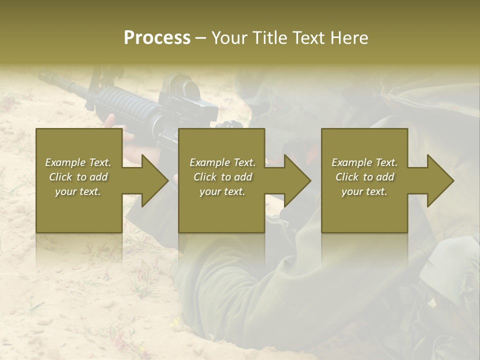 Duty Palestinians Conflict PowerPoint Template
