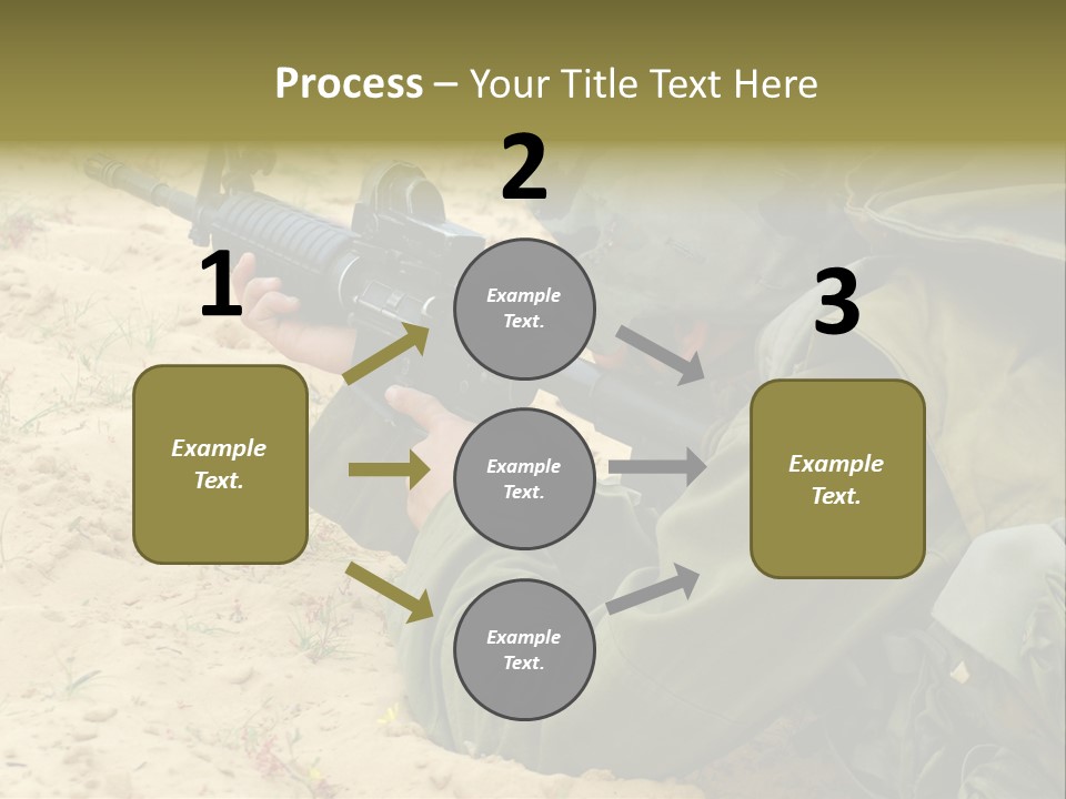 Duty Palestinians Conflict PowerPoint Template