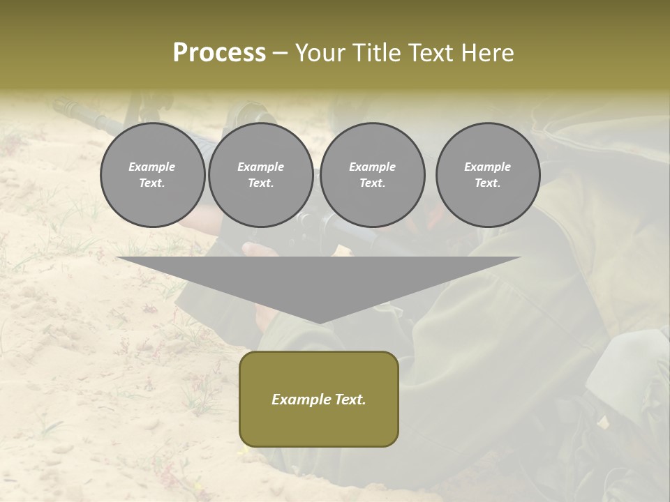 Duty Palestinians Conflict PowerPoint Template