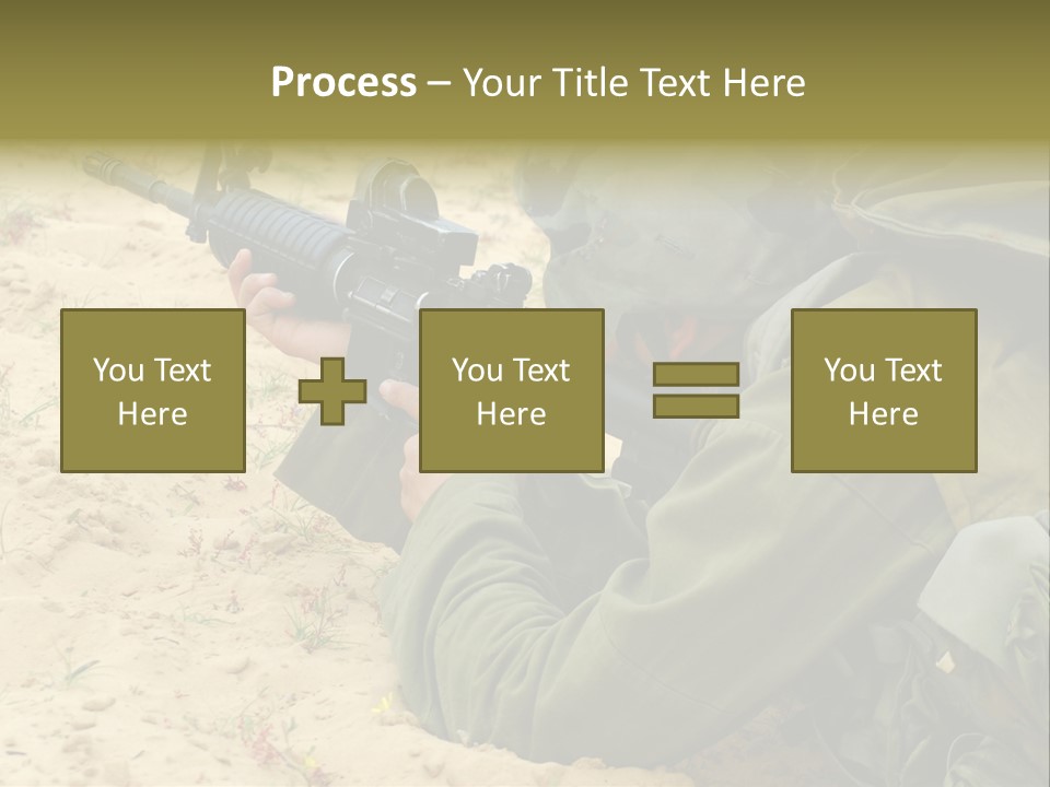 Duty Palestinians Conflict PowerPoint Template