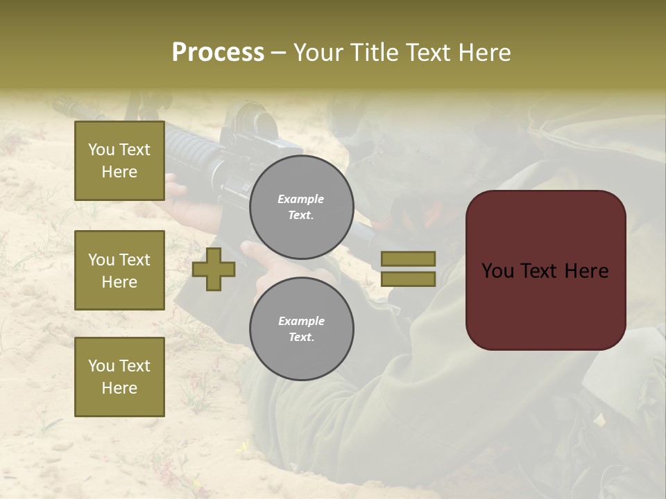 Duty Palestinians Conflict PowerPoint Template