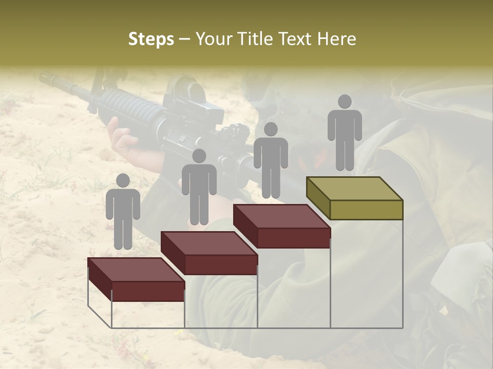 Duty Palestinians Conflict PowerPoint Template