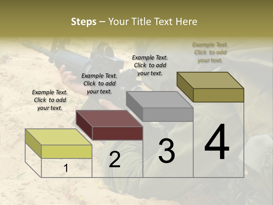 Duty Palestinians Conflict PowerPoint Template