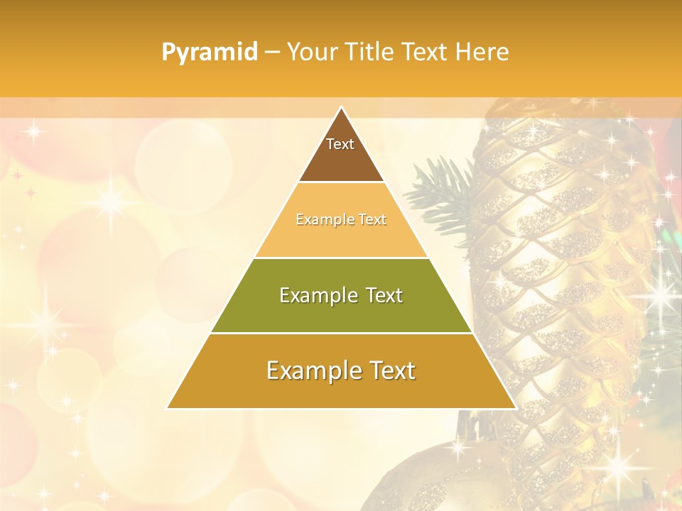 Box Gold Holiday PowerPoint Template