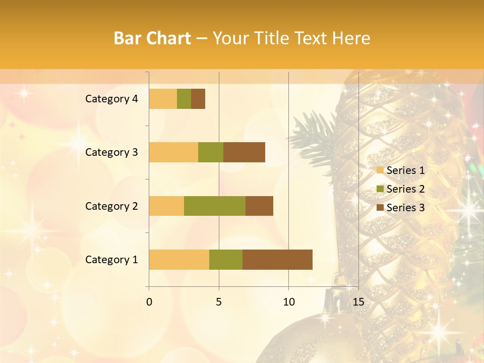 Box Gold Holiday PowerPoint Template