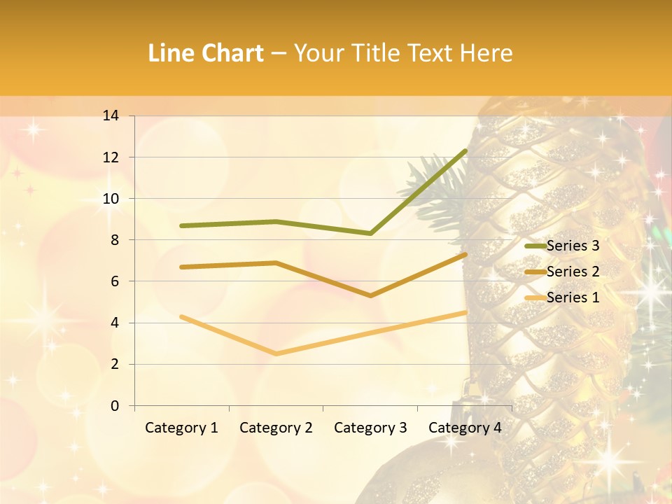 Box Gold Holiday PowerPoint Template