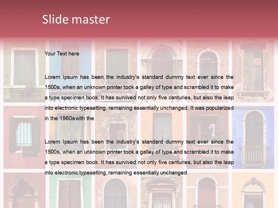 Italy Windows PowerPoint Template