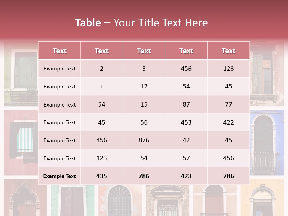 Italy Windows PowerPoint Template
