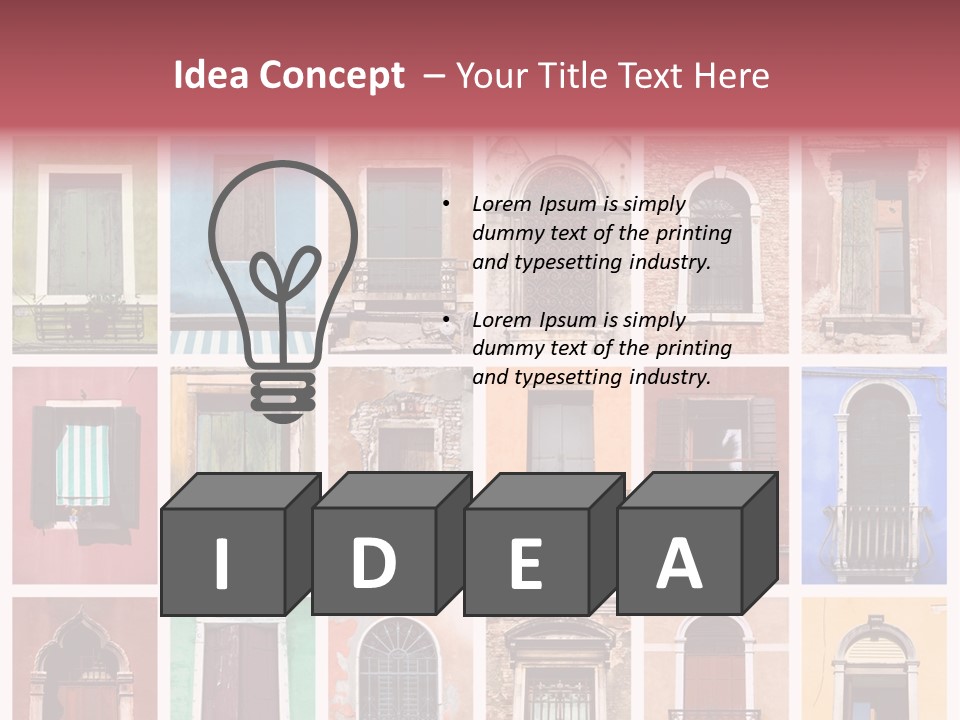 Italy Windows PowerPoint Template