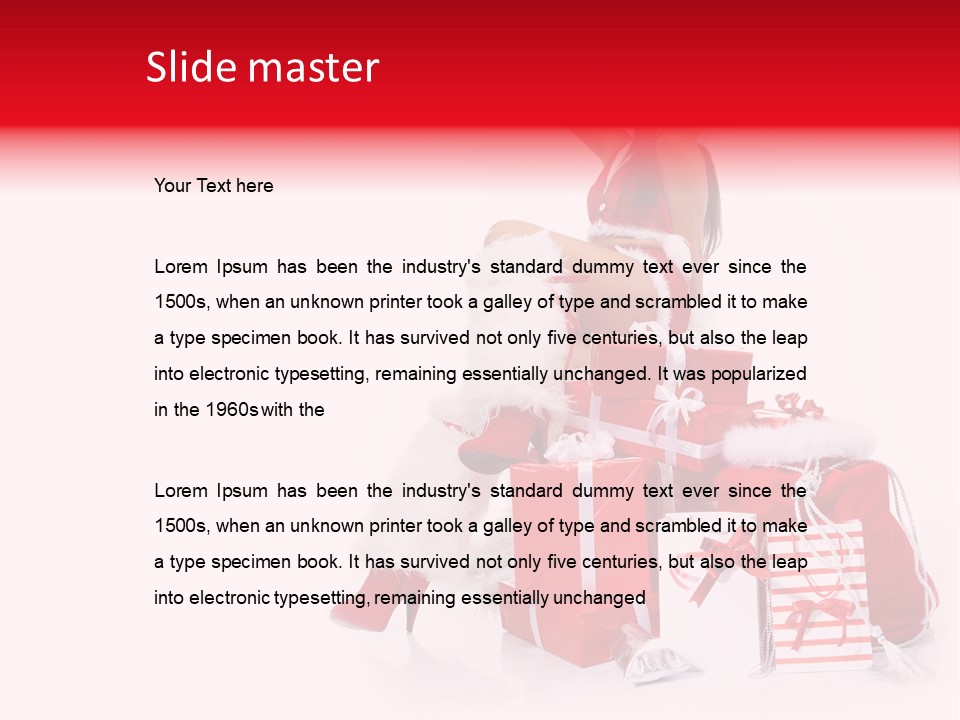 Shopping Copy Fun PowerPoint Template