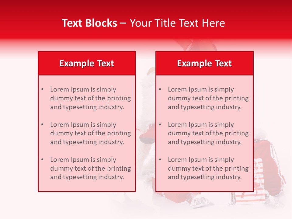 Shopping Copy Fun PowerPoint Template