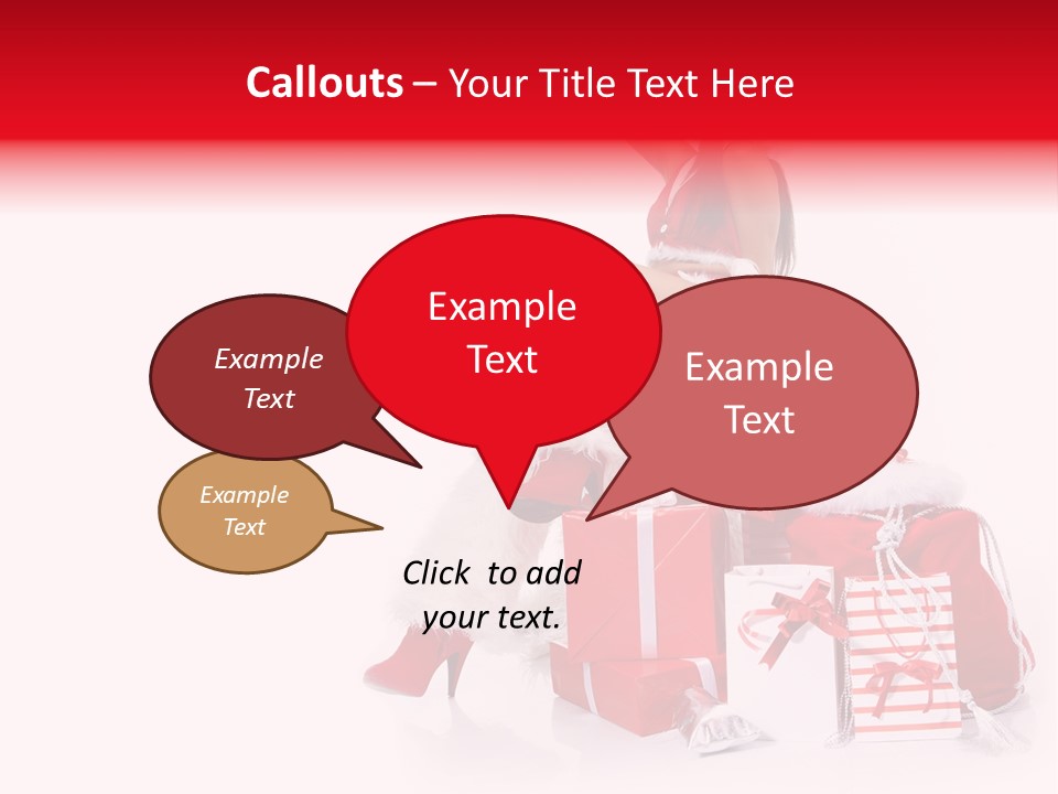 Shopping Copy Fun PowerPoint Template