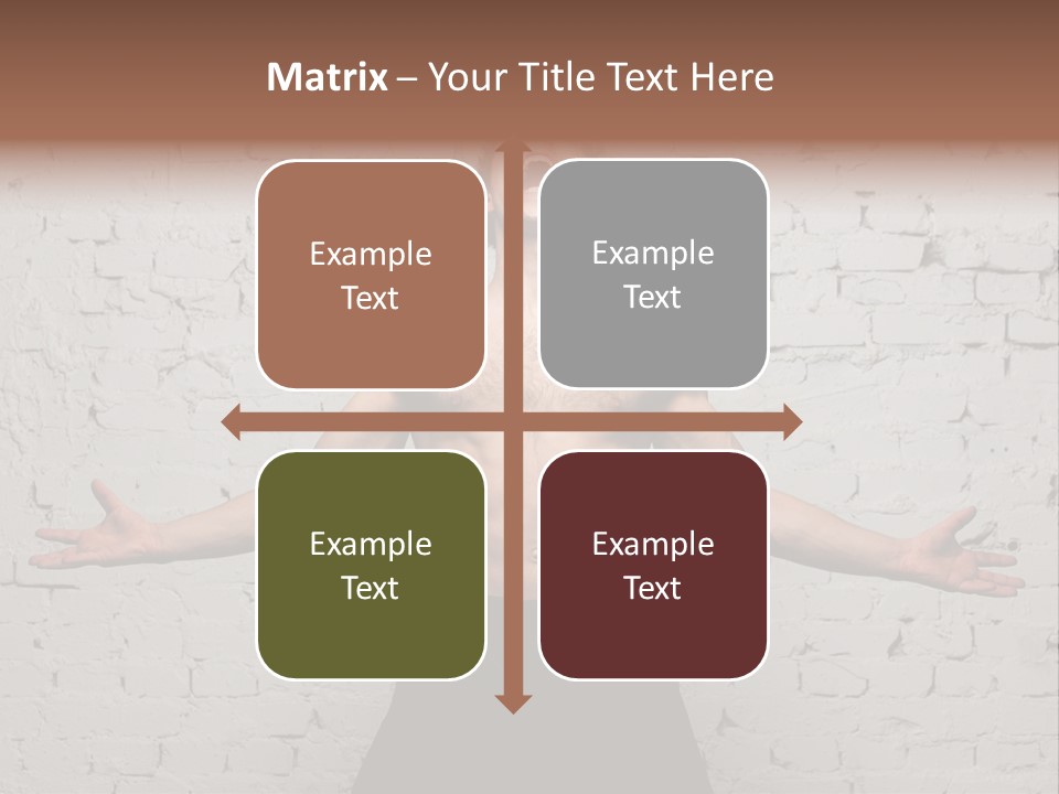 Man Roaring PowerPoint Template