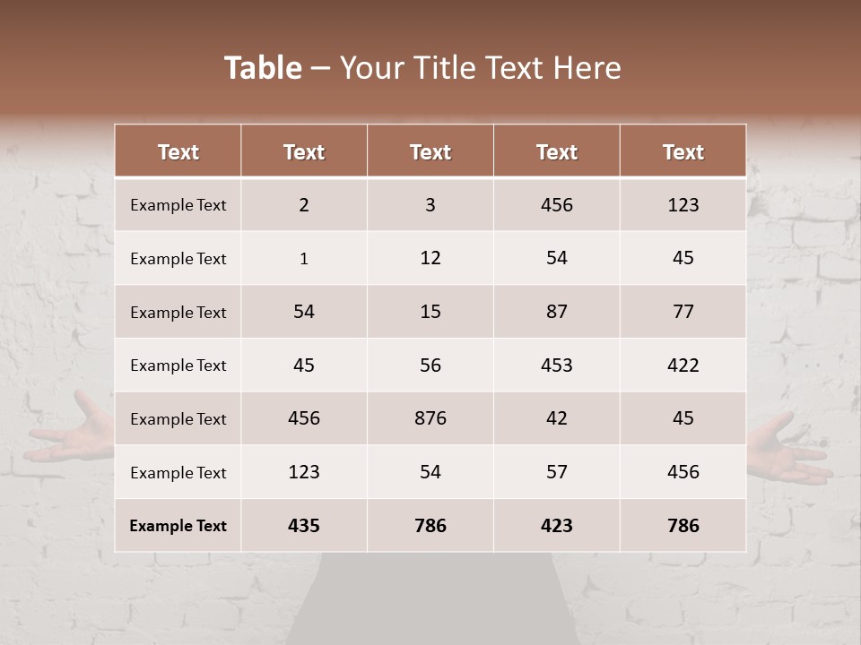 Man Roaring PowerPoint Template