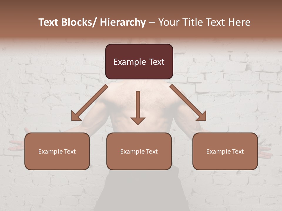 Man Roaring PowerPoint Template