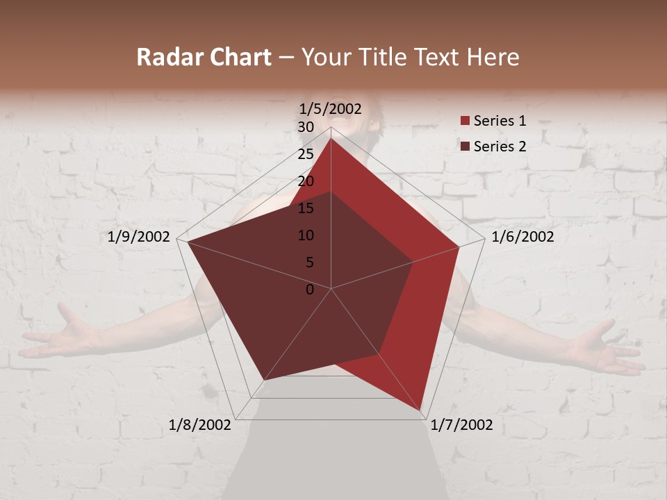 Man Roaring PowerPoint Template
